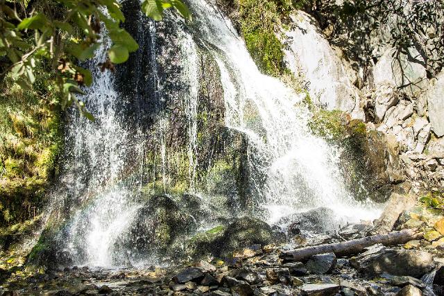 CSNV11.jpg - Fire Waterfall in Hills Above Carson City, NV